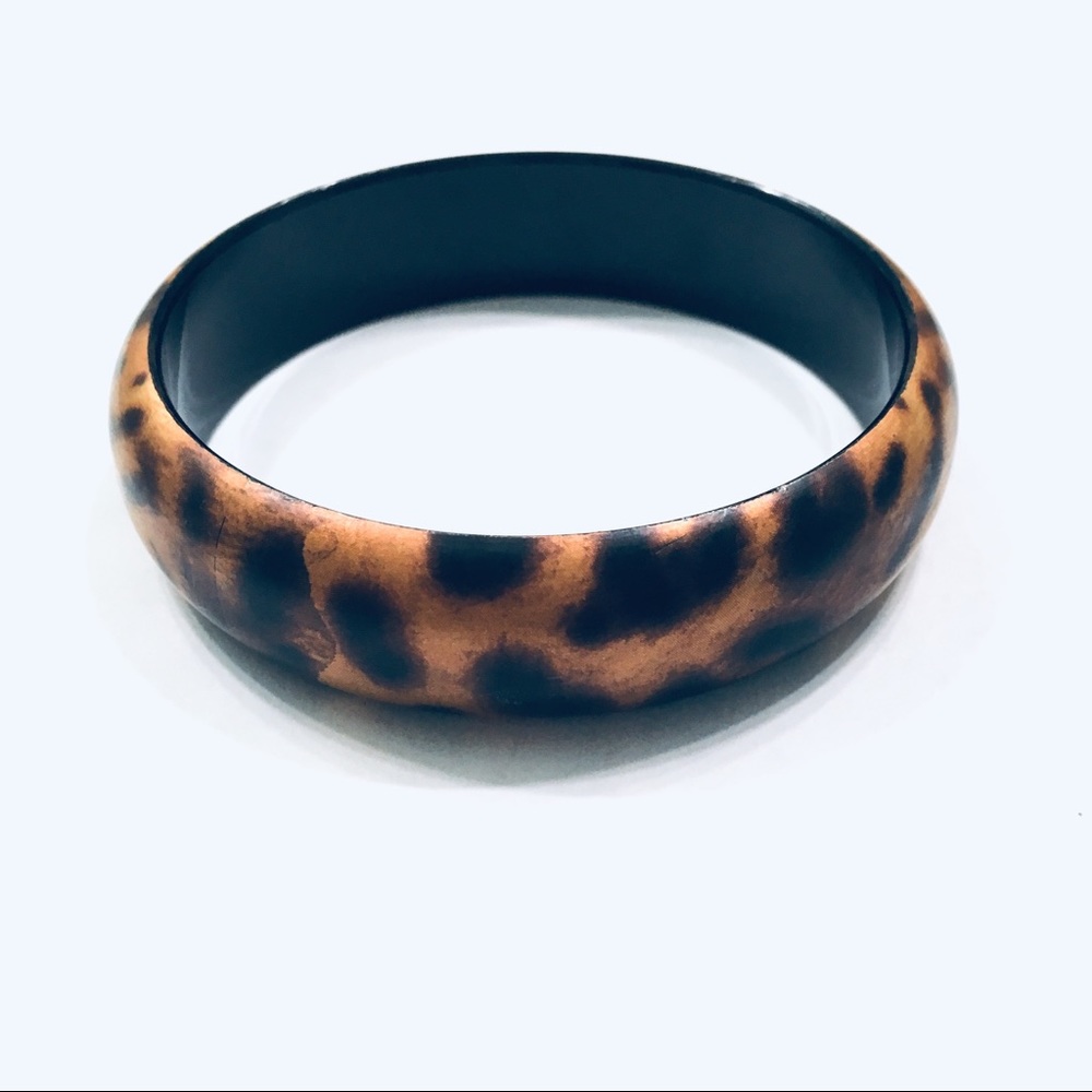 Leopard Animal Print Bangle Bracelet